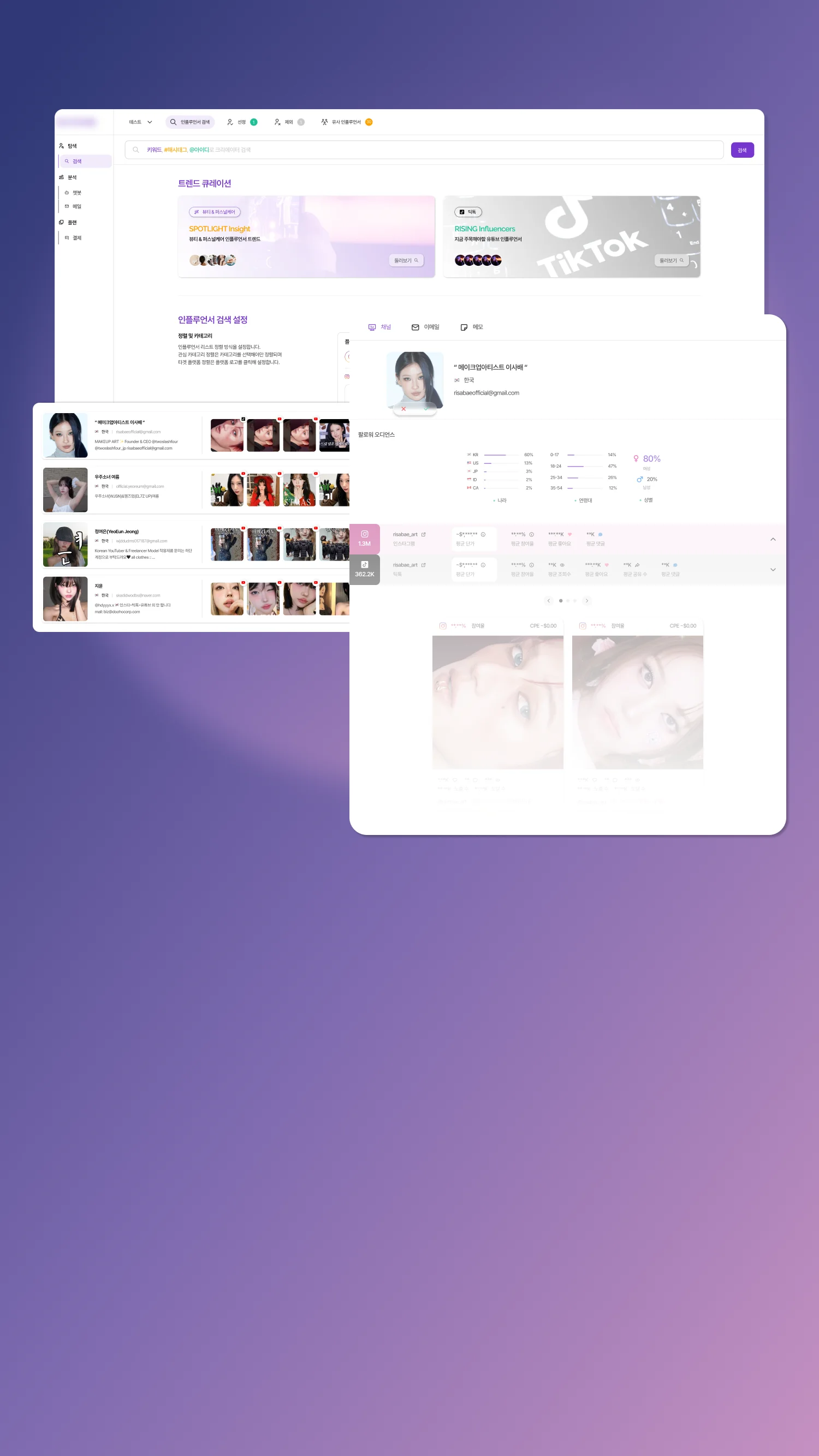 Global AI Influencer Marketing Platform